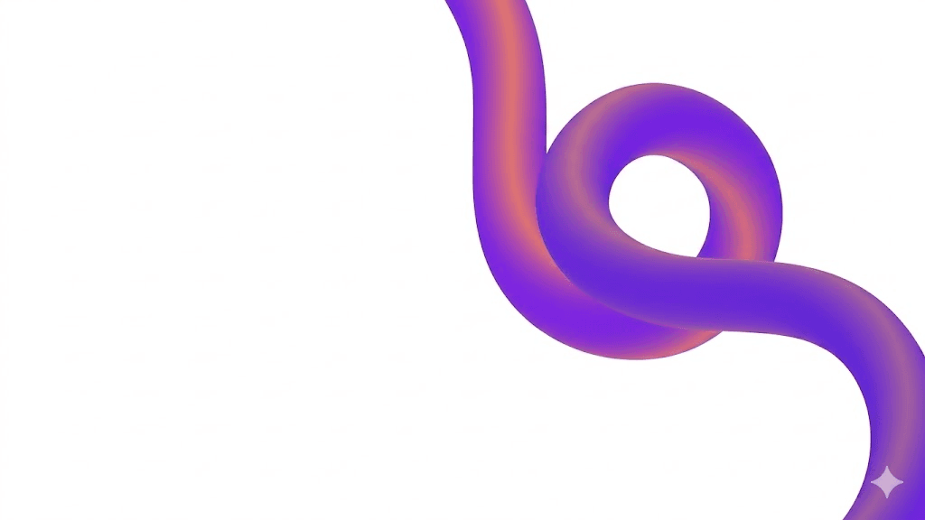 Abstract purple technology graphic representing web development trends in 2026